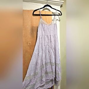 HI-Lo Strapless Dress